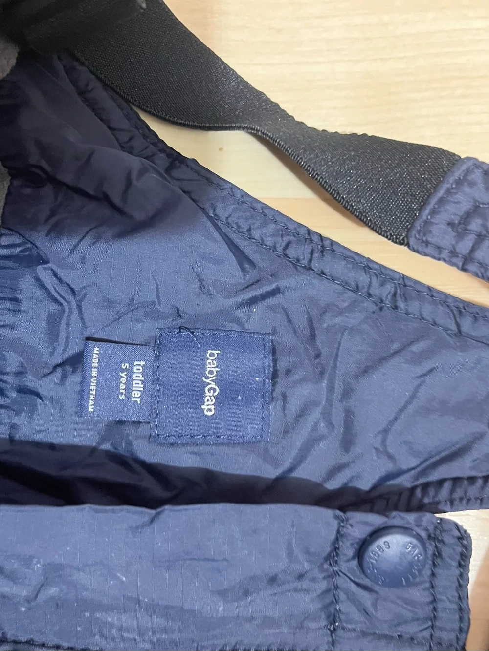 Baby Gap Snow Bib 5T Navy snowsuit